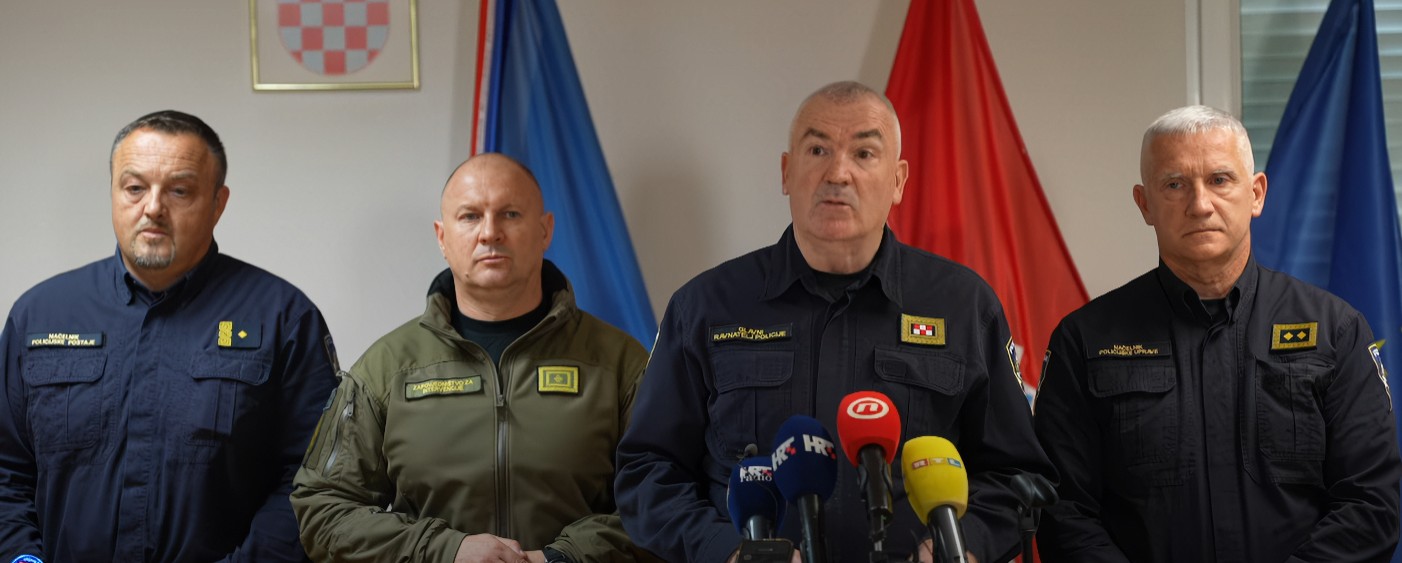 DRNIŠ-Press konferencija glavnog ravnatelja policije Nikole Miline