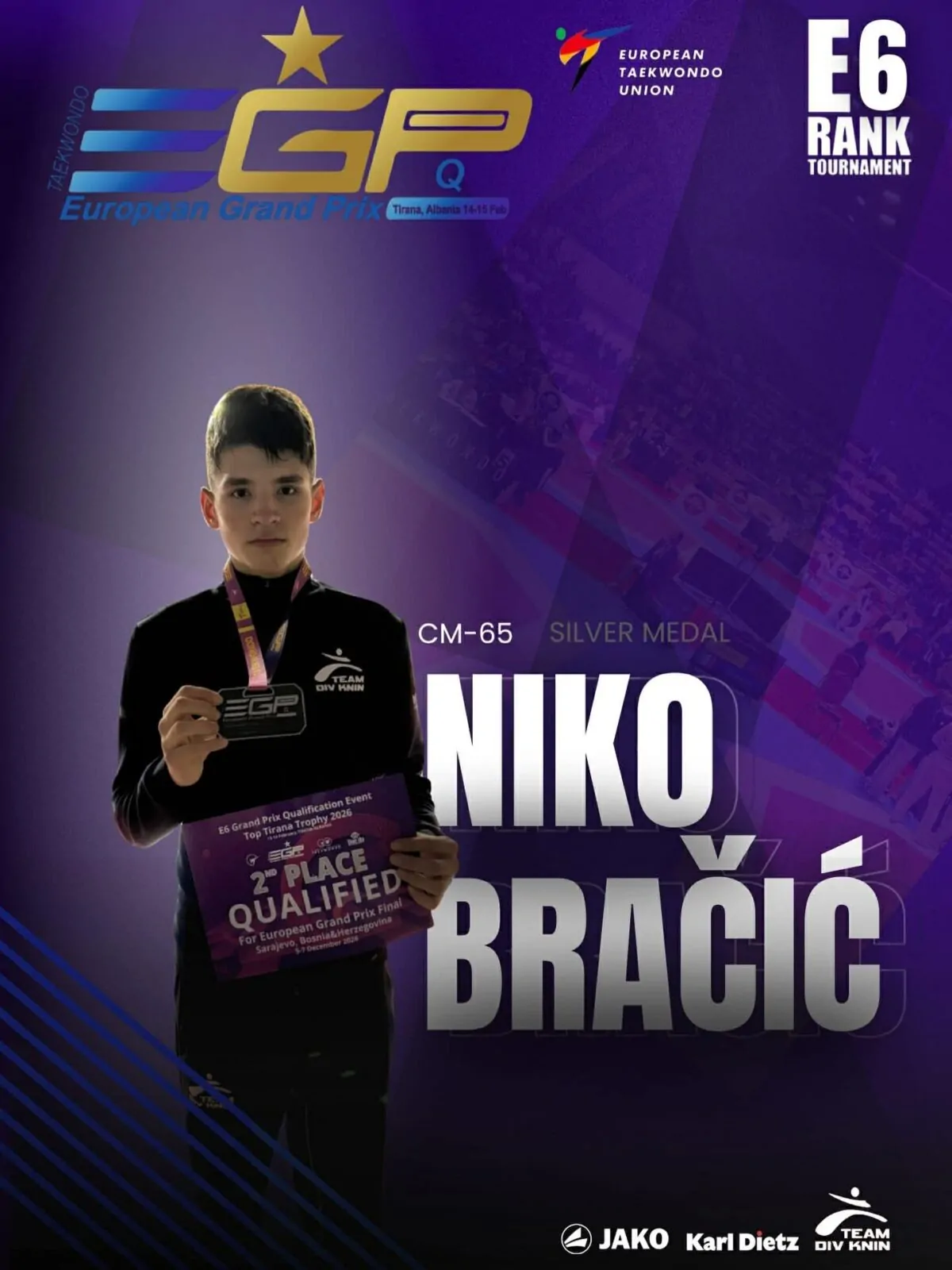 Put prema vrhu: Bračić srebrni i kvalificiran za E10 finale!