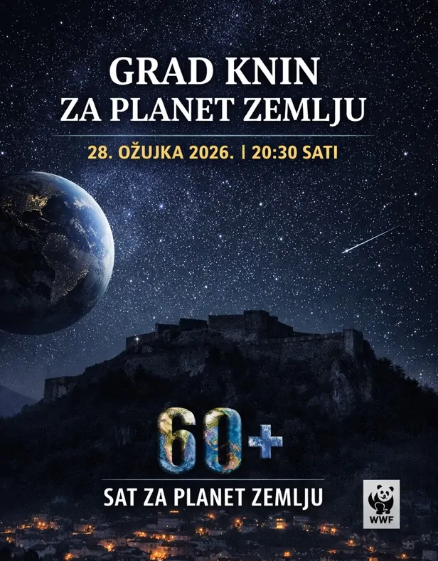Grad Knin pridružio se globalnoj inicijativi „Sat za planet Zemlju”