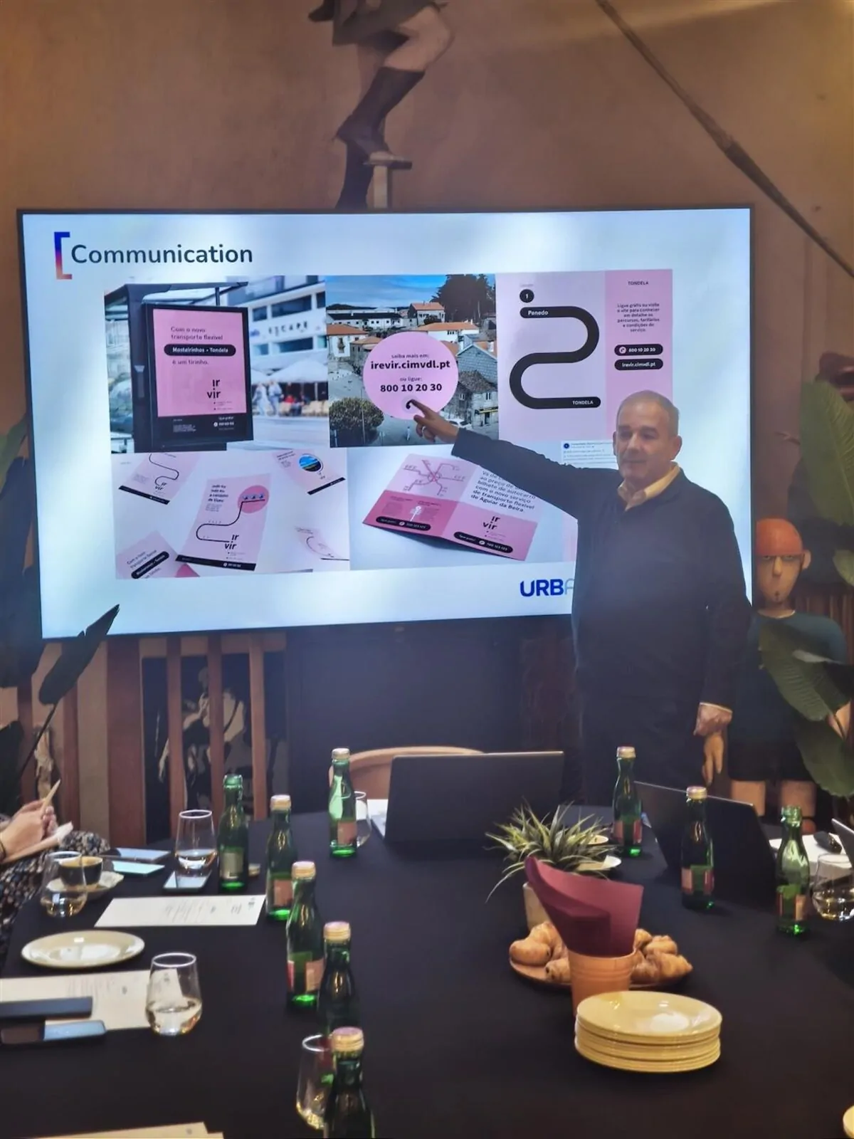 Zamjenik župana Nenad Tisaj na predstavljanju projekta Comings and goings - Objava.hr 