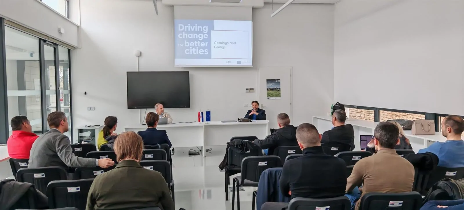 Zamjenik župana Nenad Tisaj na predstavljanju projekta Comings and goings - Objava.hr 