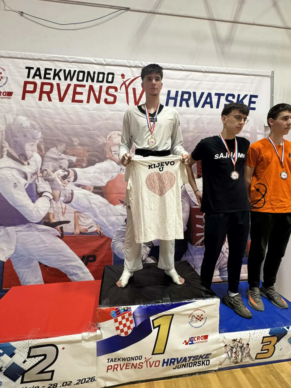 Obraćanje Taekwondo kluba DIV KNIN nakon Prvenstva Hrvatske i 21. Knin Opena