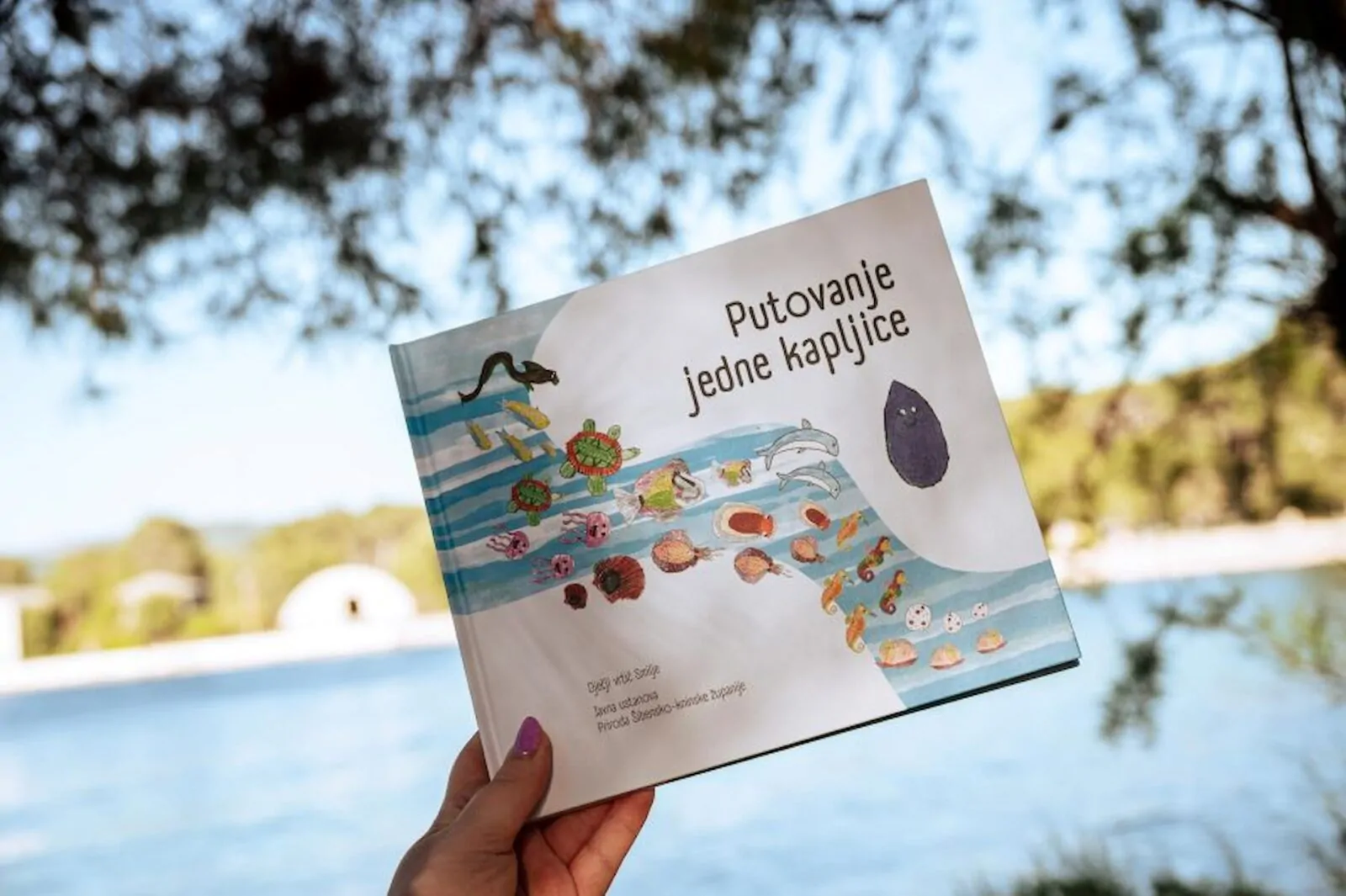 Od Krke do mora: u Kanalu sv. Ante predstavljena slikovnica „Putovanje jedne kapljice“ - Objava.hr 