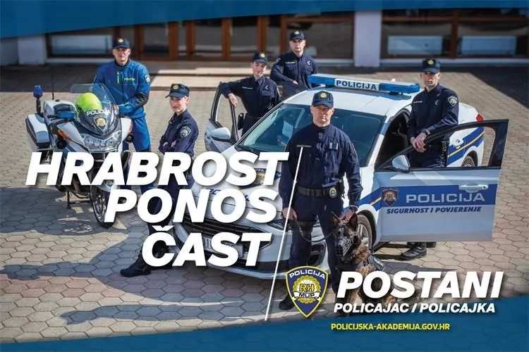 Hrabrost, ponos, čast – postani policajac/policajka