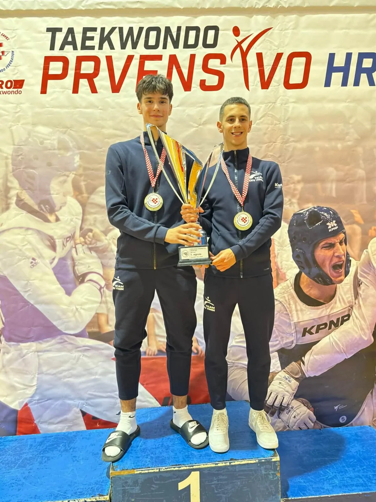 MUŠKA EKIPA PRVACI HRVATSKE – JOSIP I MATE TESKERA ZLATNI !! - Objava.hr 