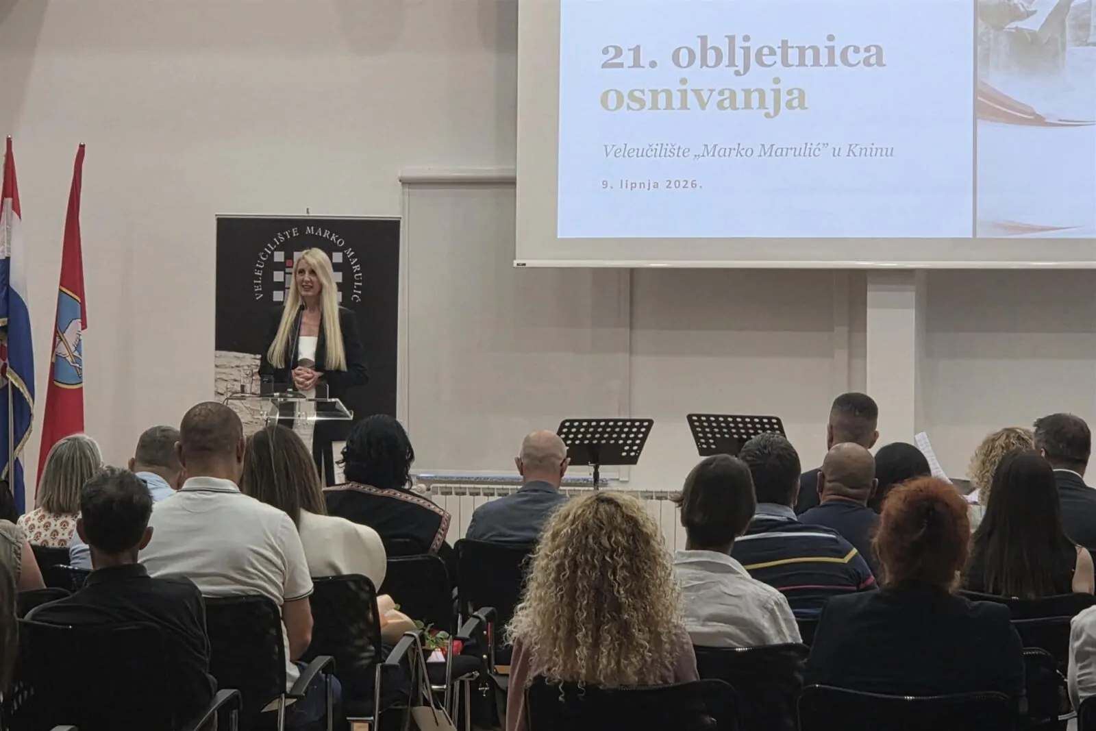 Svečano proslavljena 21. obljetnica Veleučilišta „Marko Marulić“ - Objava.hr 