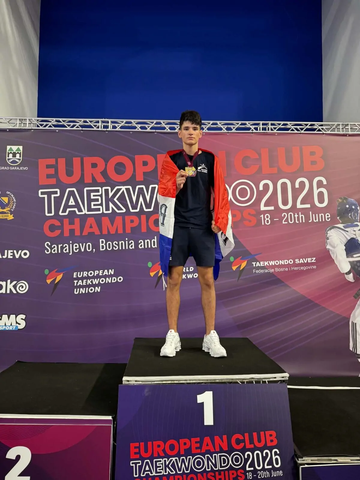 NIKO BRAČIĆ ZLATNI NA EUROPSKOM KLUPSKOM PRVENSTVU U SARAJEVU! - Objava.hr 