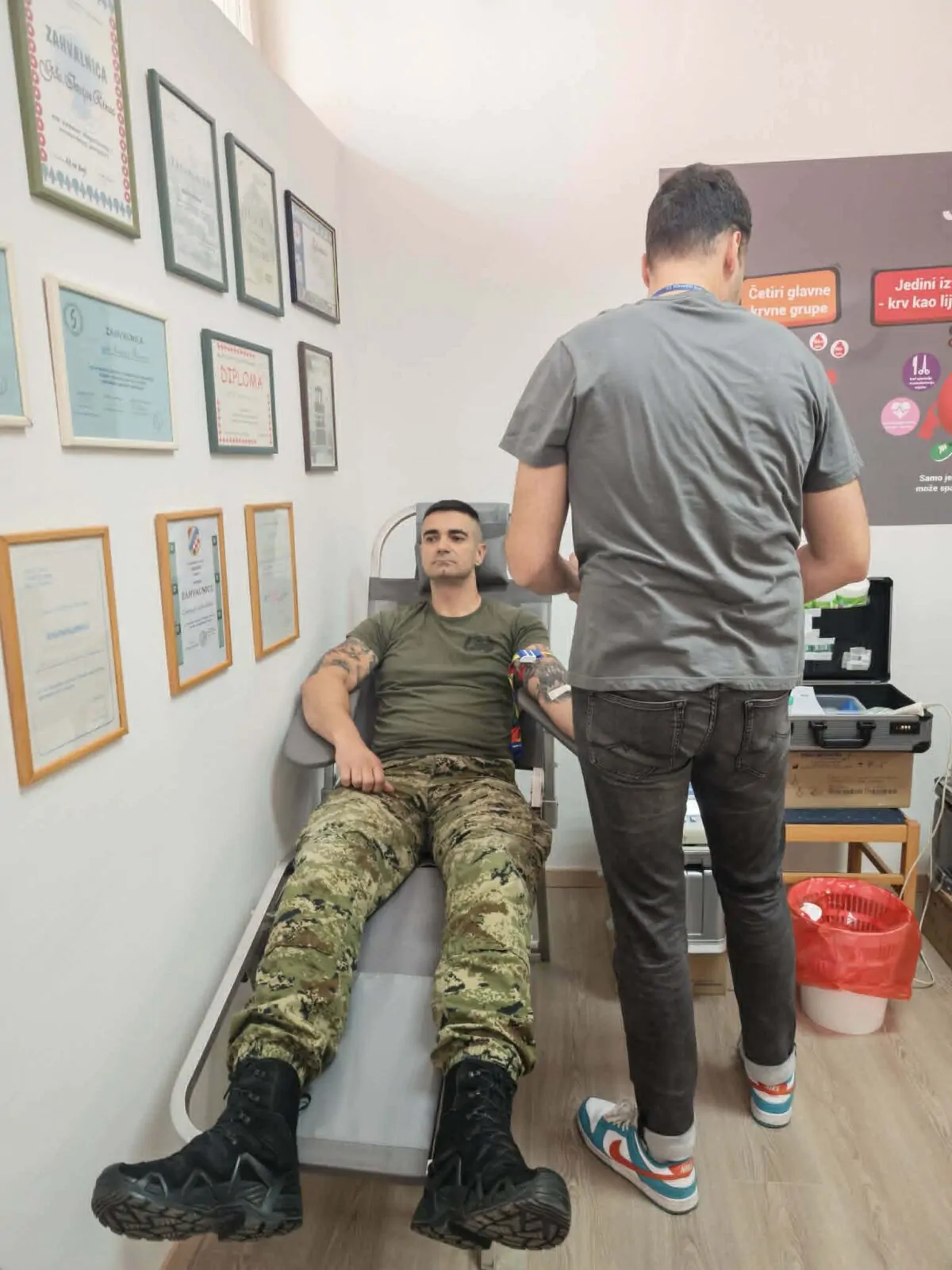 Uspješno održana osma akcija dobrovoljnog darivanja krvi u Kninu - Objava.hr 