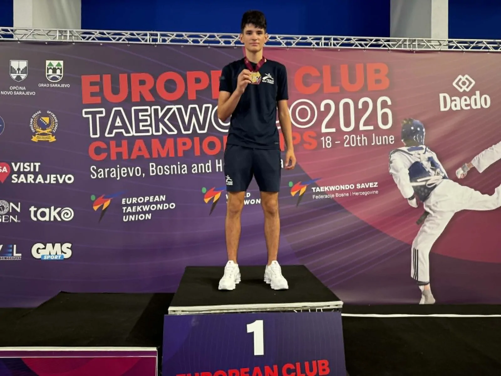NIKO BRAČIĆ ZLATNI NA EUROPSKOM KLUPSKOM PRVENSTVU U SARAJEVU! - Objava.hr 