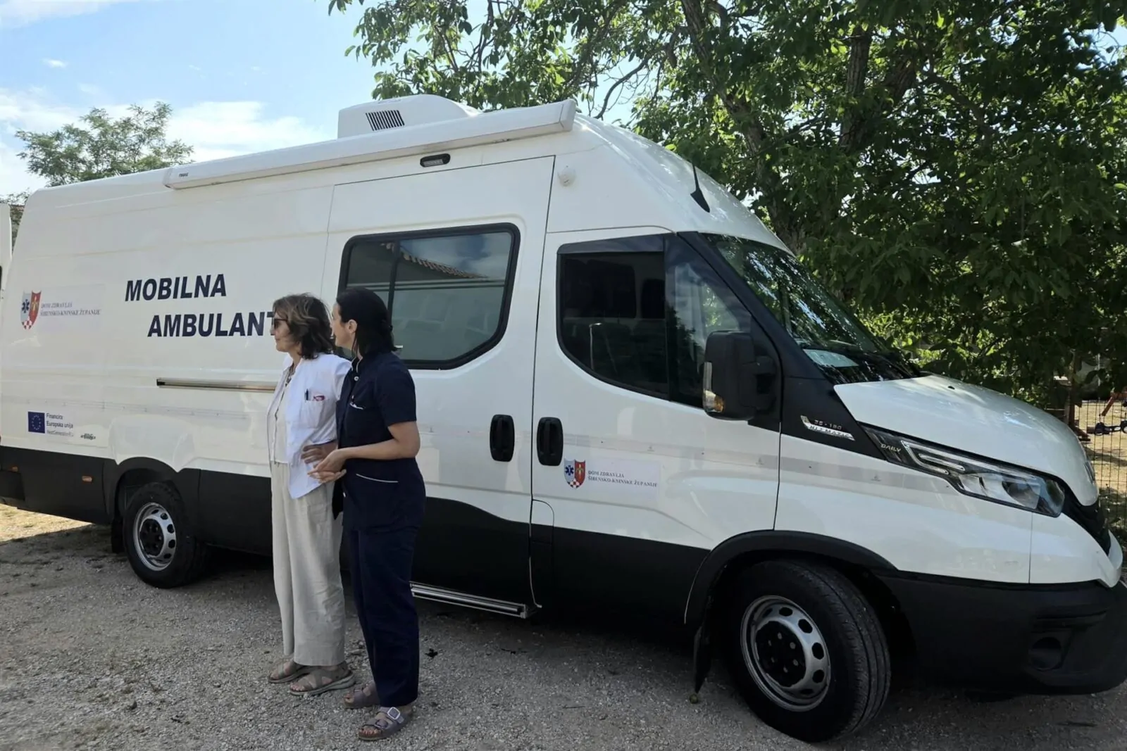 Počela s radom prva županijska mobilna ambulanta - Objava.hr 