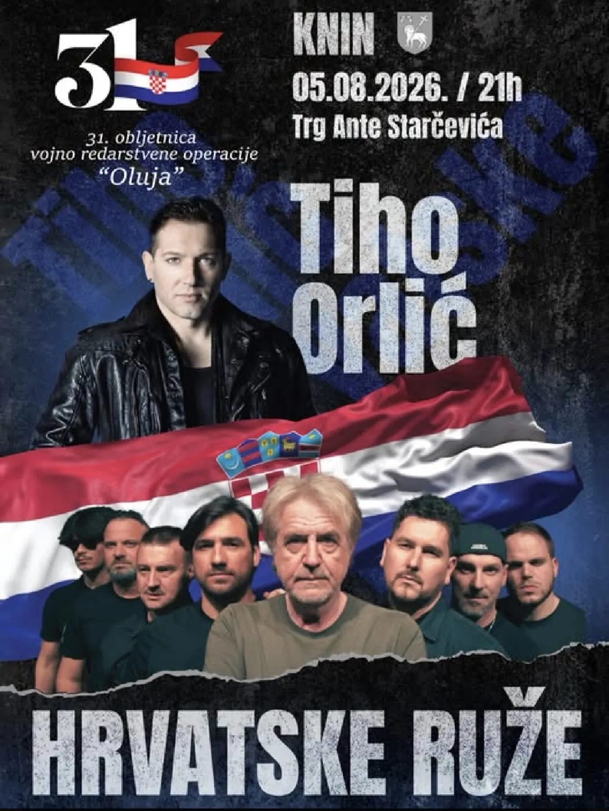 Koncert Tihe Orlića i Hrvatskih ruža
