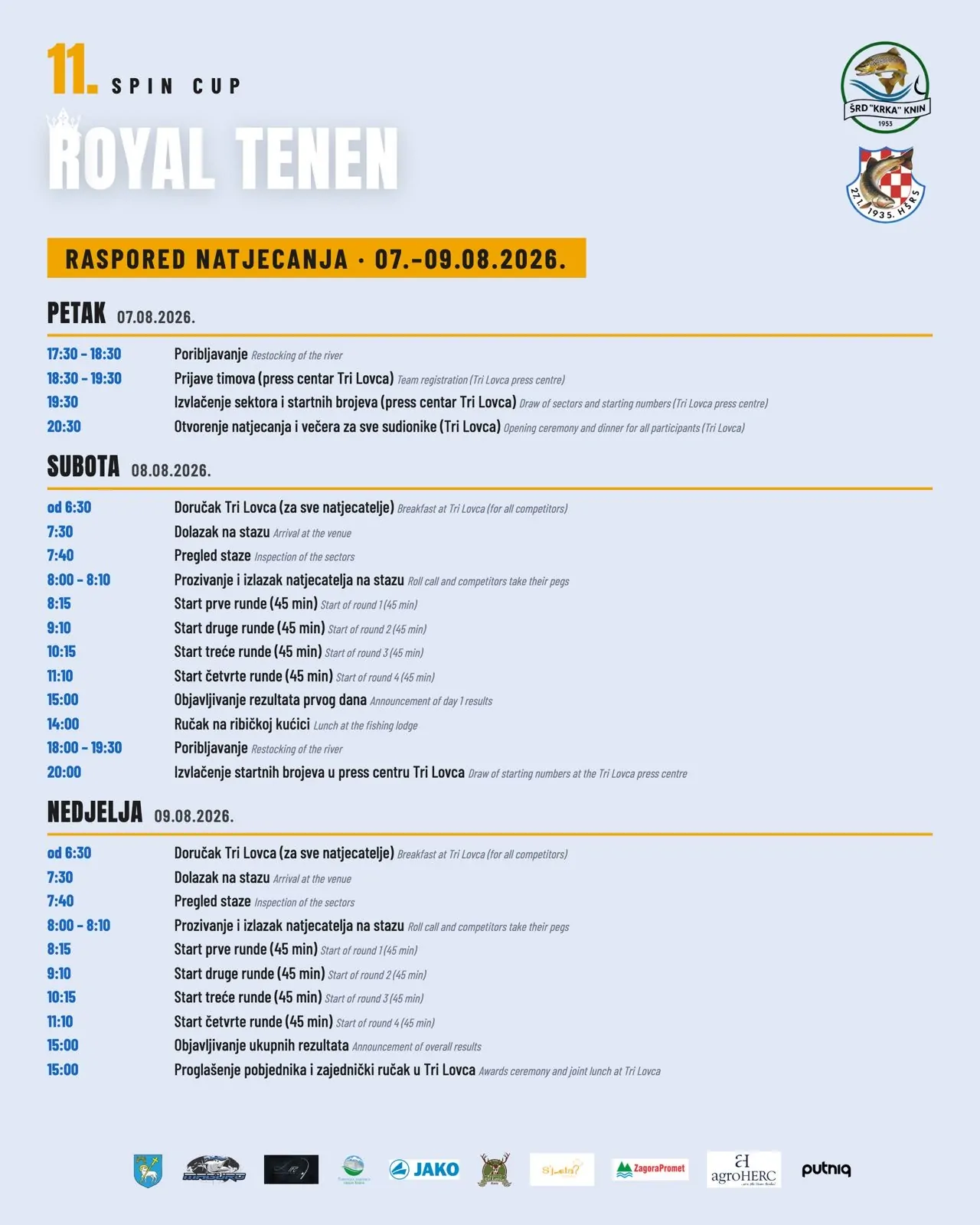 11. Spin Cup Royal Tenen ponovno okuplja najbolje ribolovce na Butižnici - Objava.hr 