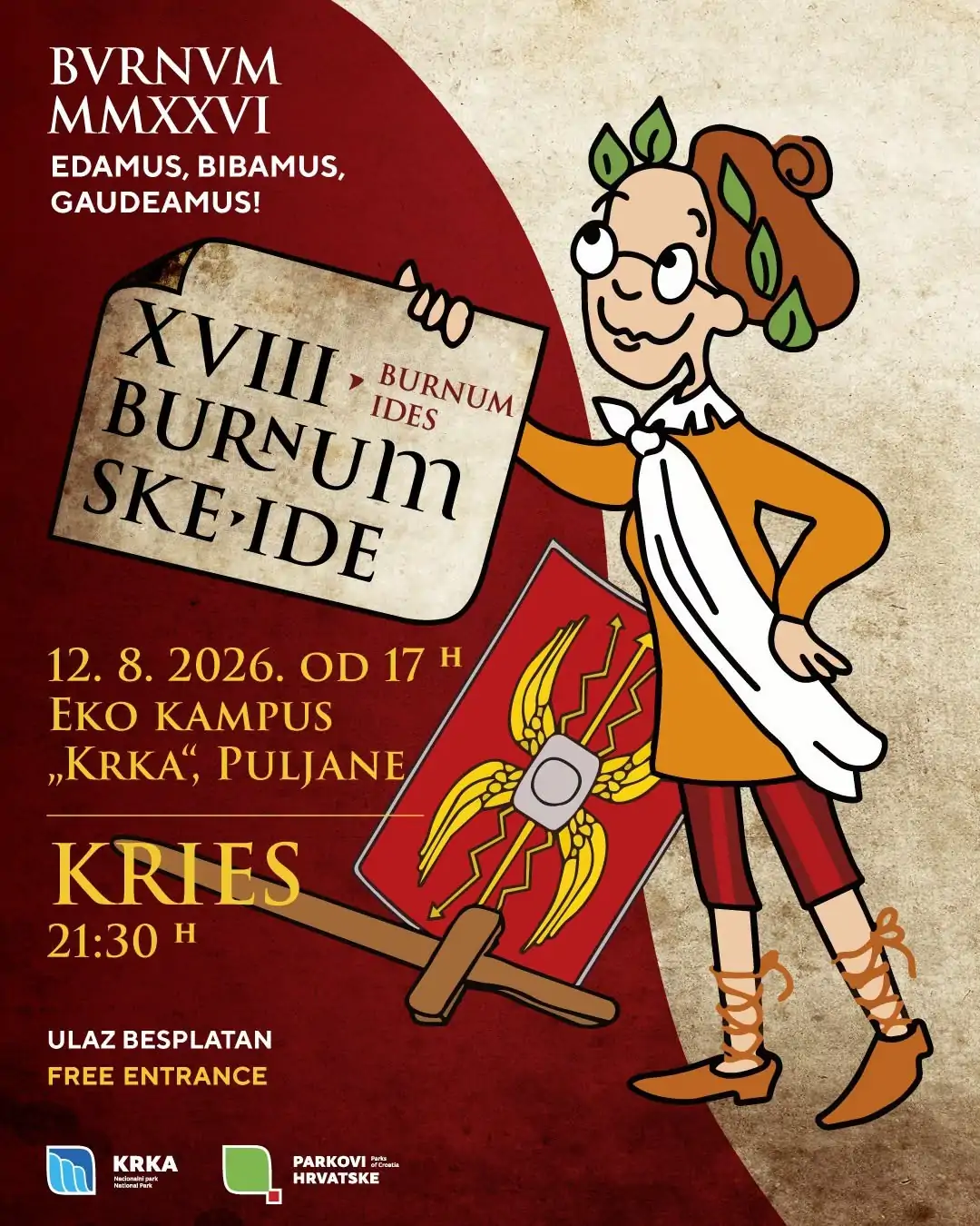 Zakoračite u svijet Rimljana na XVIII. Burnumskim idama!