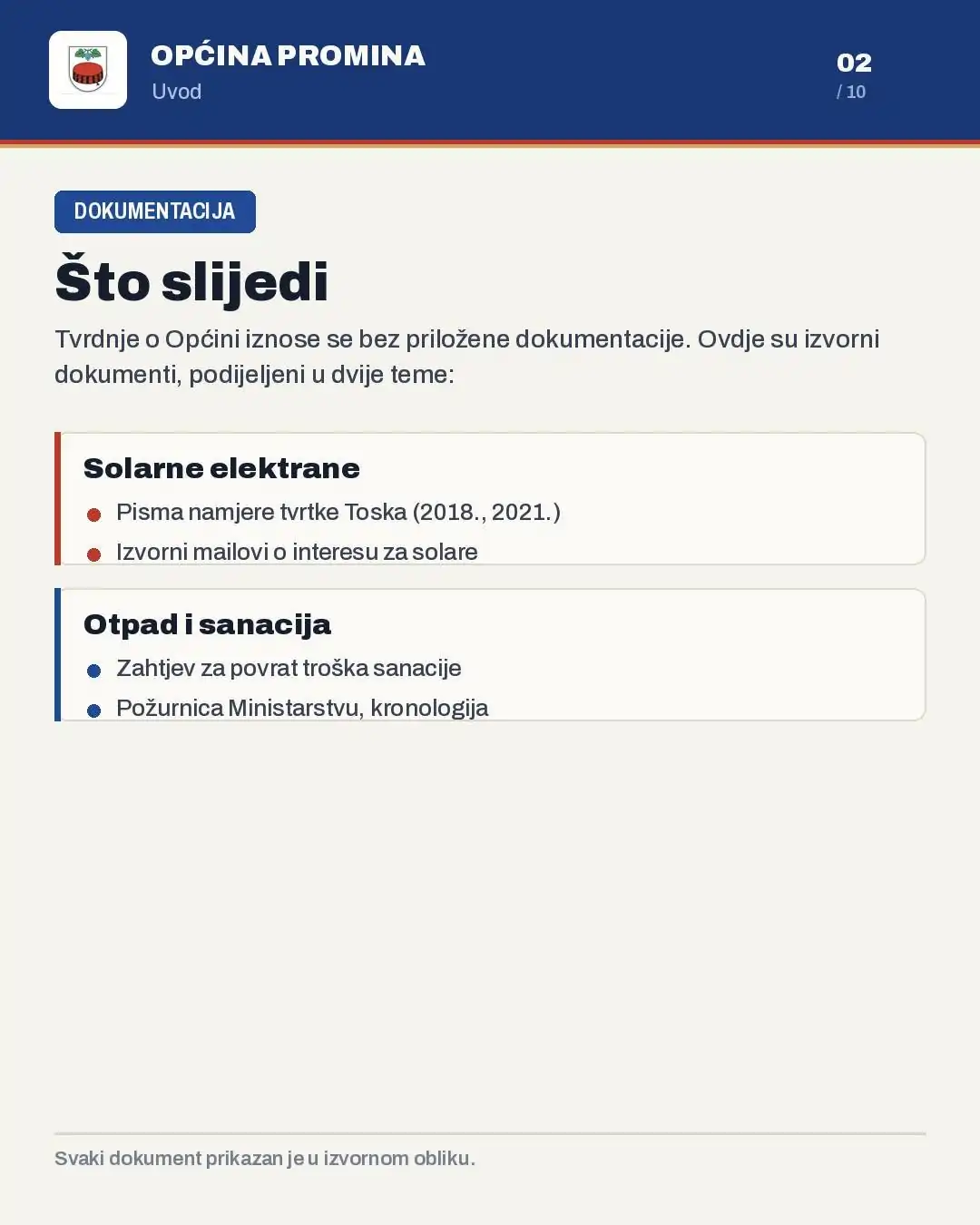 VAŽNO PRIOPĆENJE: Reakcija Općine Promina na širenje lažnih vijesti - Objava.hr 