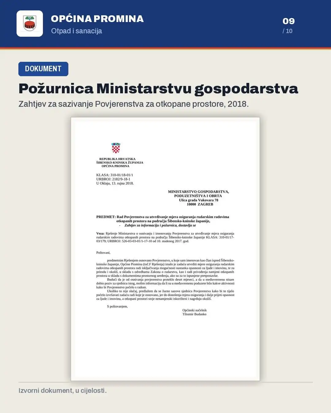 VAŽNO PRIOPĆENJE: Reakcija Općine Promina na širenje lažnih vijesti - Objava.hr 