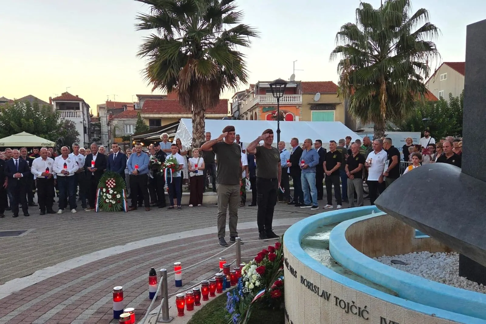 „Srcem protiv čelika”: U Vodicama svečano obilježena 35. godišnjica Rujanskog rata - Objava.hr 