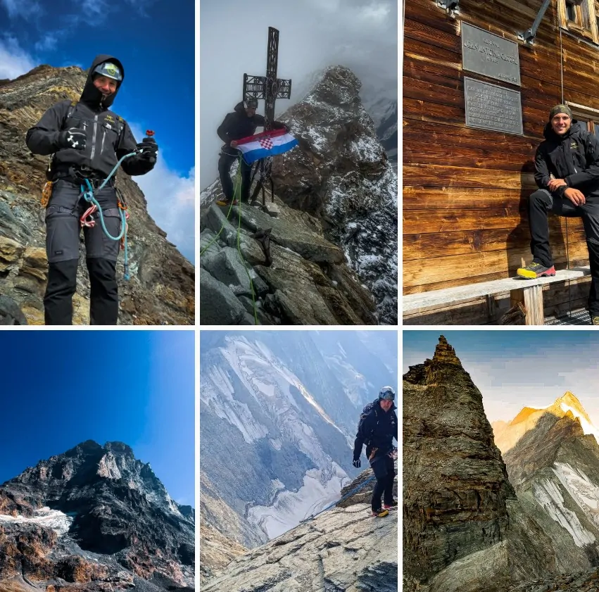 Kninski alpinist Stjepan Bošnjak osvojio Matterhorn: „Nakon svakog uspona vraćam se u Knin i na Dinaru“ - Objava.hr 
