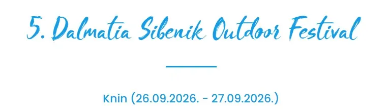Knin krajem rujna postaje središte outdoor sporta: stiže peto izdanje Dalmacija Šibenik Outdoor Festivala