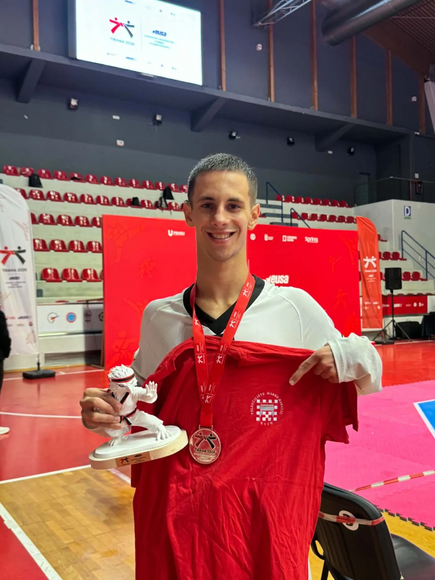 Josip Teskera europski sveučilišni viceprvak: osvojio srebro u Tirani