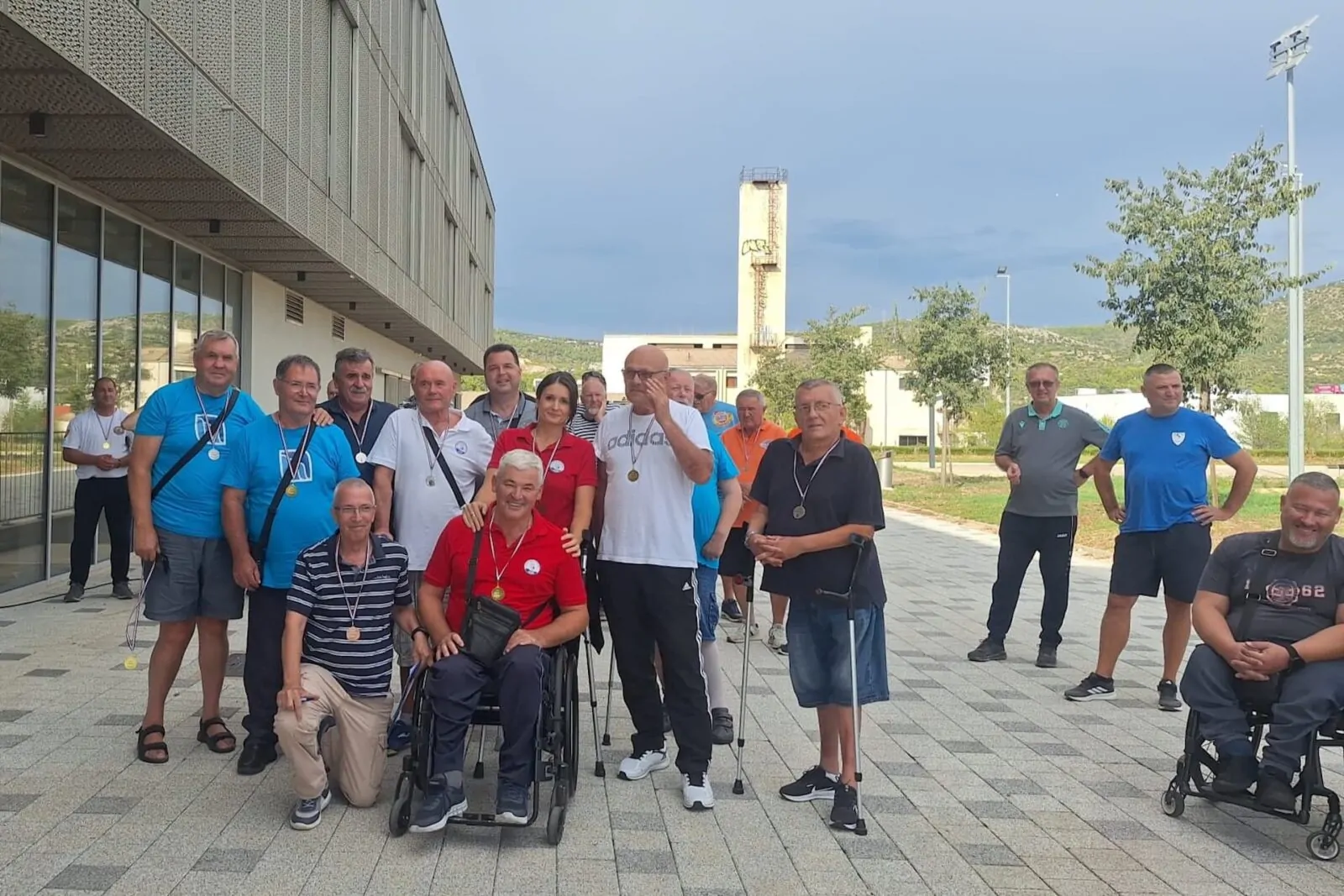 U Veteranskom centru u Šibeniku održane sportske igre veterana - Objava.hr 