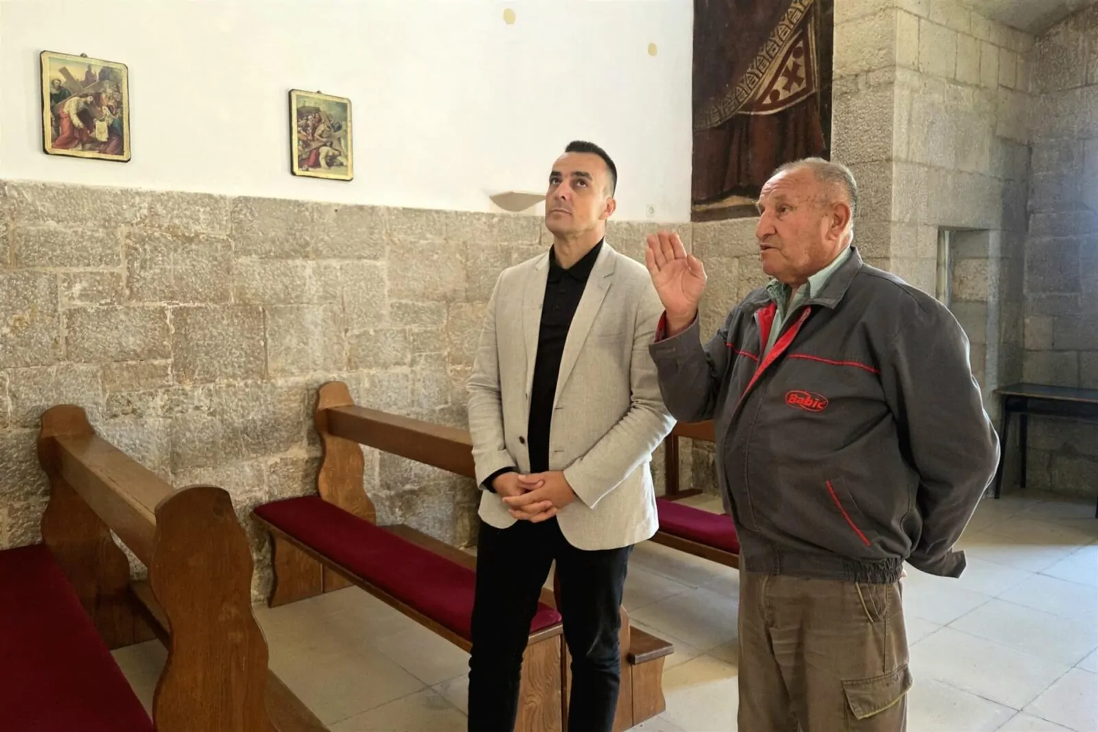 Župan obišao gradilište Multifunkcionalnog centra za pružanje socijalnih usluga i crkvu sv. Marije u Biskupiji - Objava.hr 
