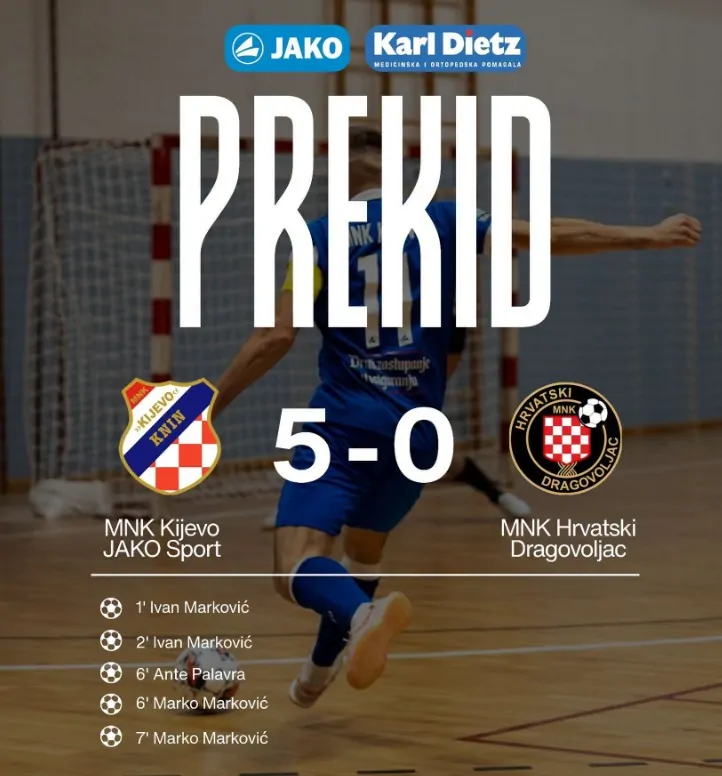 Došli s četiri igrača, otišli nakon osam minuta: Kijevo vodilo 5:0