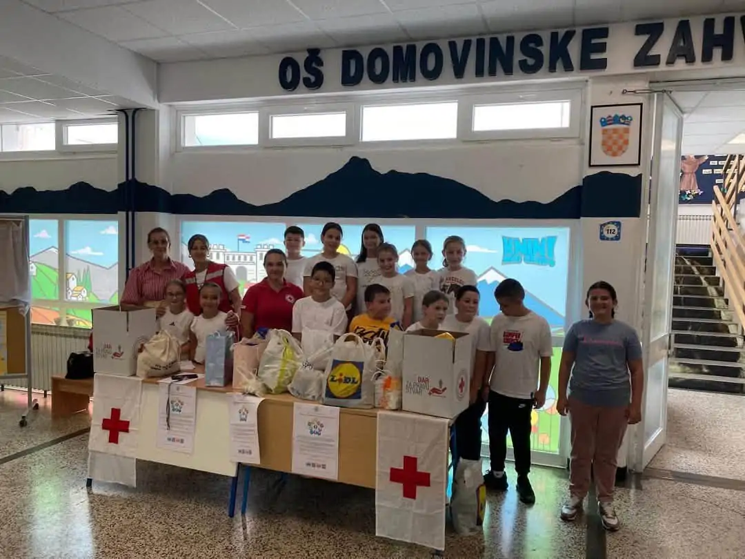 OŠ Domovinske zahvalnosti iz Knina sudjelovala u akciji „Solidarnost na djelu 2026.”