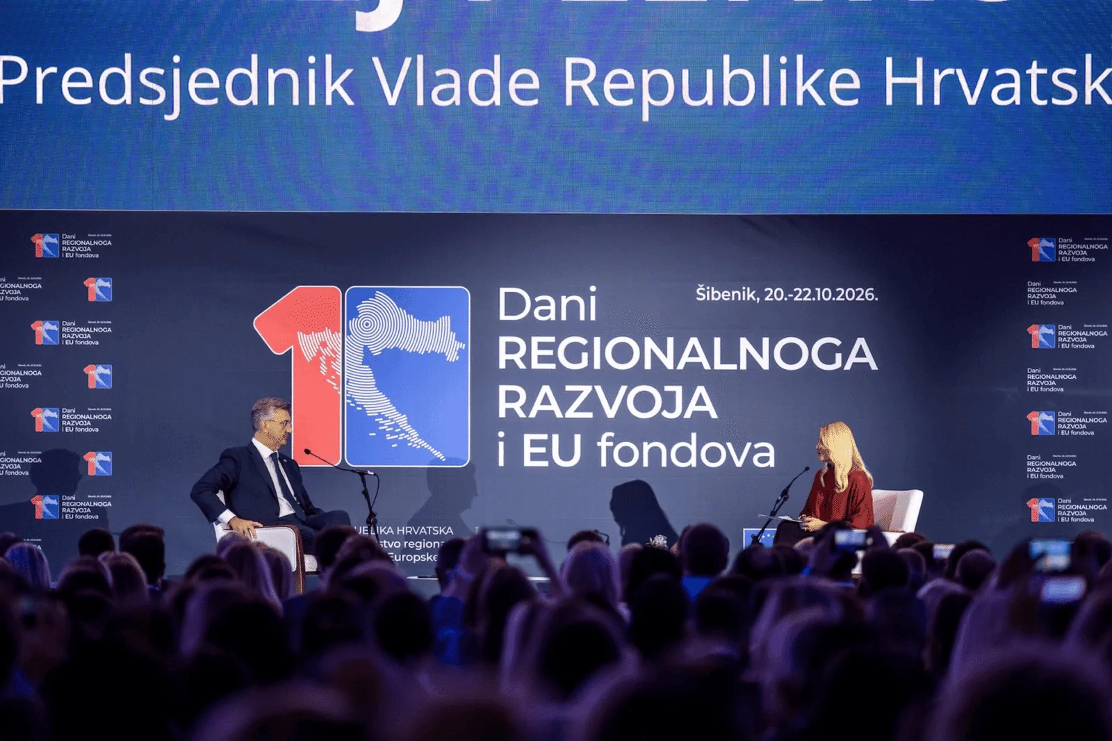 U Šibeniku svečano otvoreni jubilarni, 10. Dani regionalnoga razvoja i EU fondova - Objava.hr 